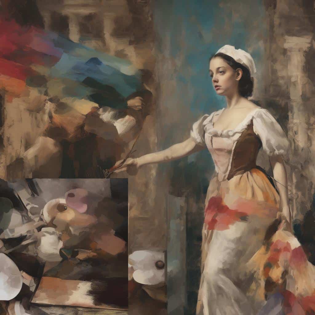 Χρονολογική απεικόνιση σύγχρονης πλαστικής τέχνης με έμφαση σε υλικά και μέσα.